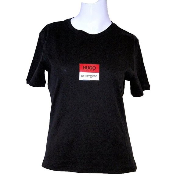 HUGO by Hugo Boss SAMPLE Energize Fragrance LOGO Cotton Tee (  L ) - Picture 1 of 1